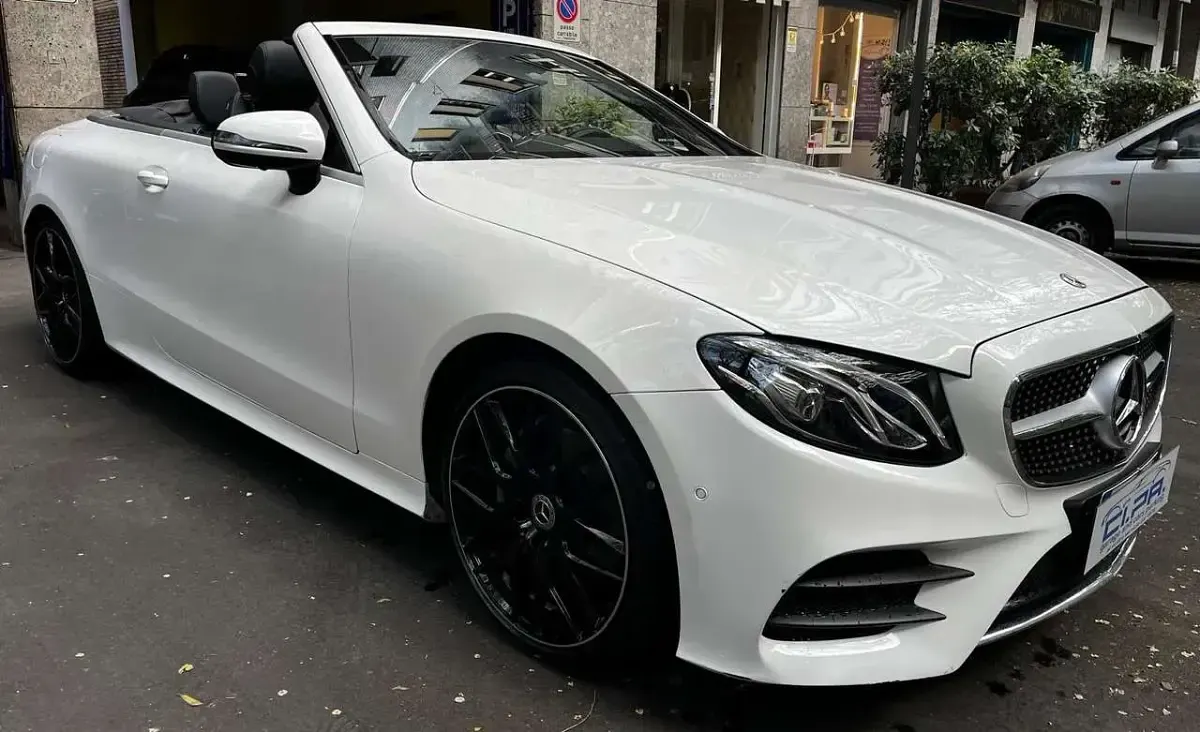 Usado Mercedes E200 Premium Plus 197 CV (144 kW) 2020 Blanco Descapotable
