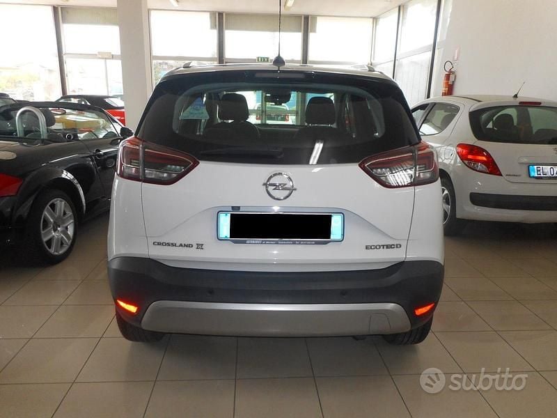 Usata Opel Crossland X 110 CV (80 kW) 2020 Bianco SUV