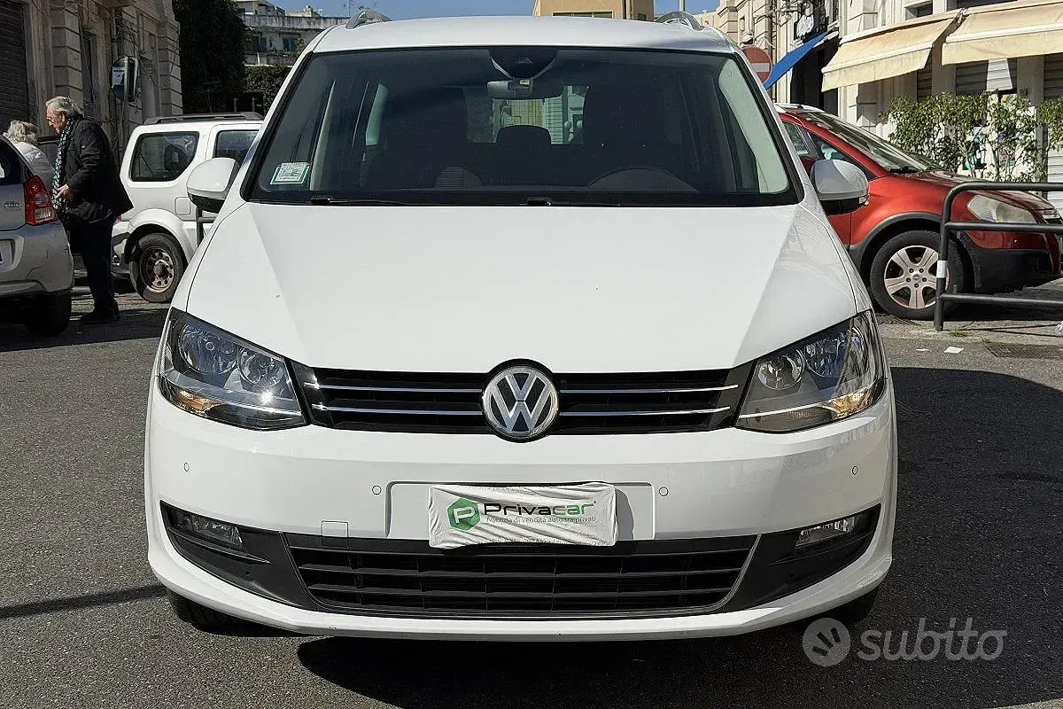 Usata VW Sharan Business 150 CV (110 kW) 2019 Bianco Monovolume