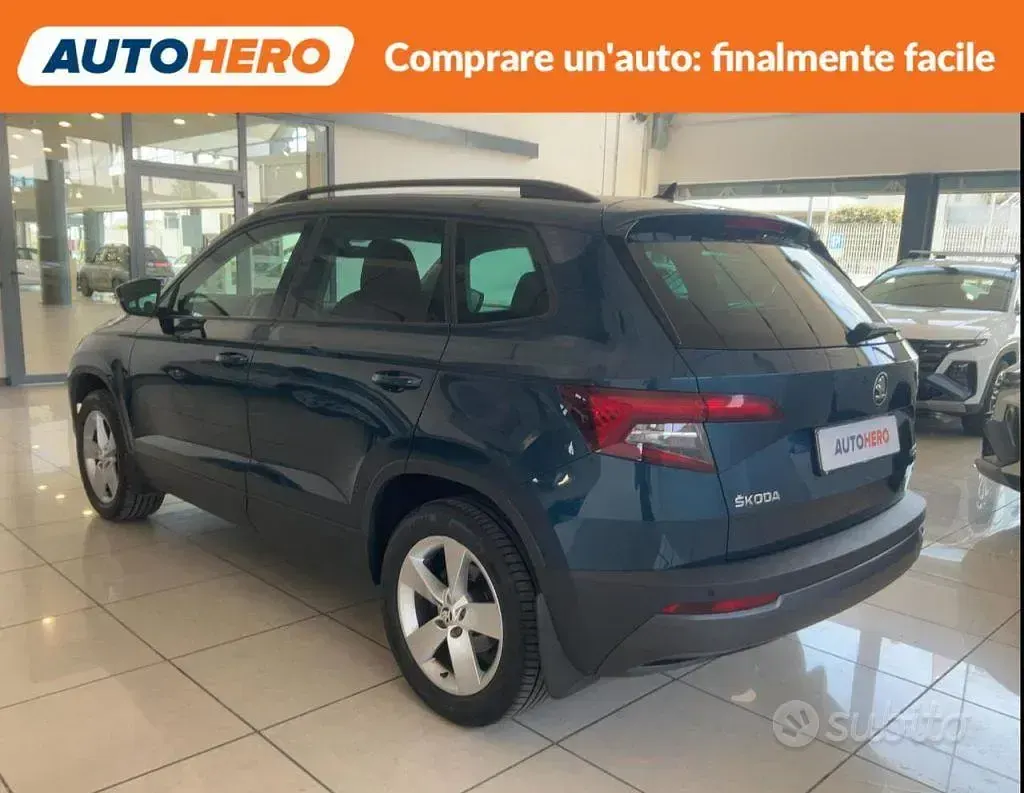 Usata Skoda Karoq Executive 150 CV (110 kW) 2019 Bluazzurro SUV