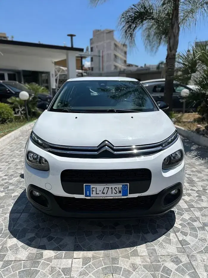 Usata Citroën C3 75 CV (55 kW) 2017 Bianco Berlina