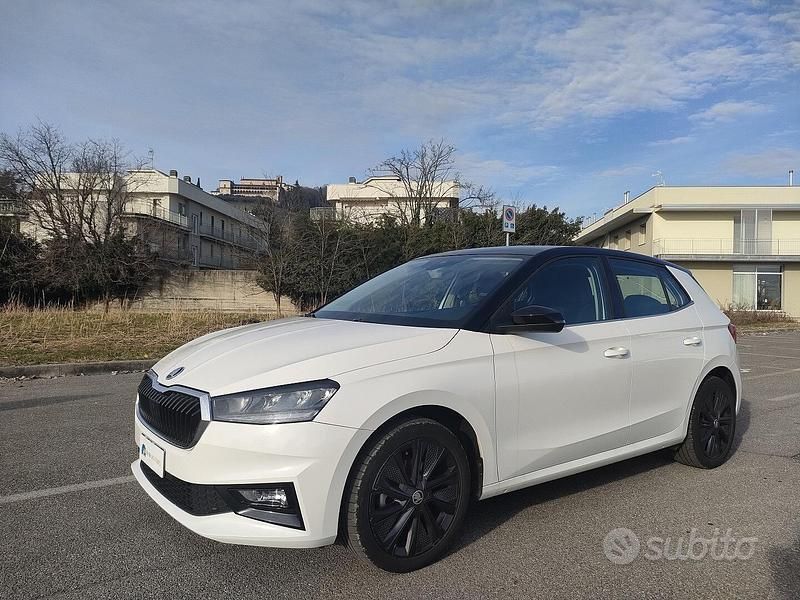 Usata Skoda Fabia Style 110 CV (80 kW) 2022 Bianco Utilitaria