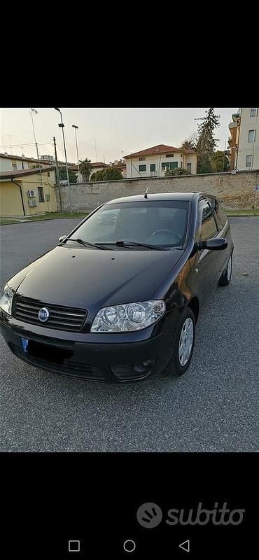 Usata Fiat Punto 2005 Nero Utilitaria