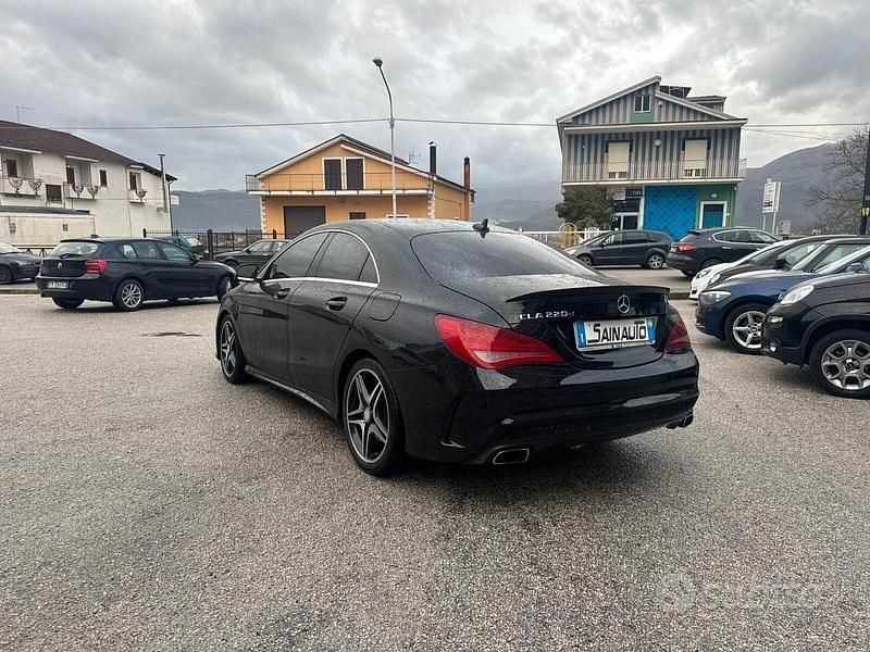 Usata Mercedes CLA220 Premium 176 CV (129 kW) 2016 Nero Berlina