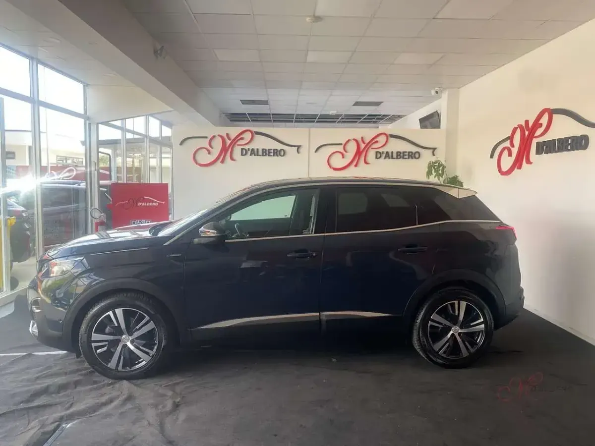 Usata Peugeot 3008 GT-line 131 CV (96 kW) 2019 Blu/azzurro SUV