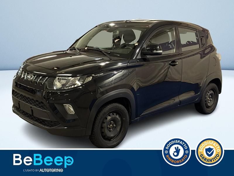 Nero metallizzato Usata 2020 Mahindra KUV100 SUV | 8450 € (Buon prezzo) - Immagine 1/3