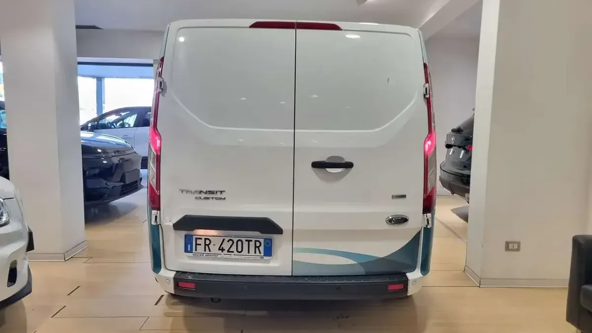 Usata Ford Transit Custom 131 CV (96 kW) 2018 Bianco Furgone