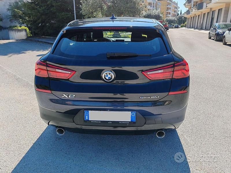 Usata BMW X2 150 CV (110 kW) 2018 Nero SUV