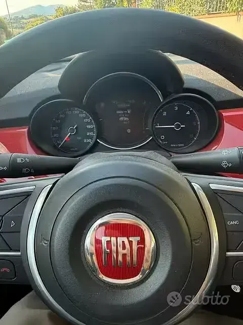 Usata Fiat 500X 95 CV (69 kW) 2019 Rosso SUV