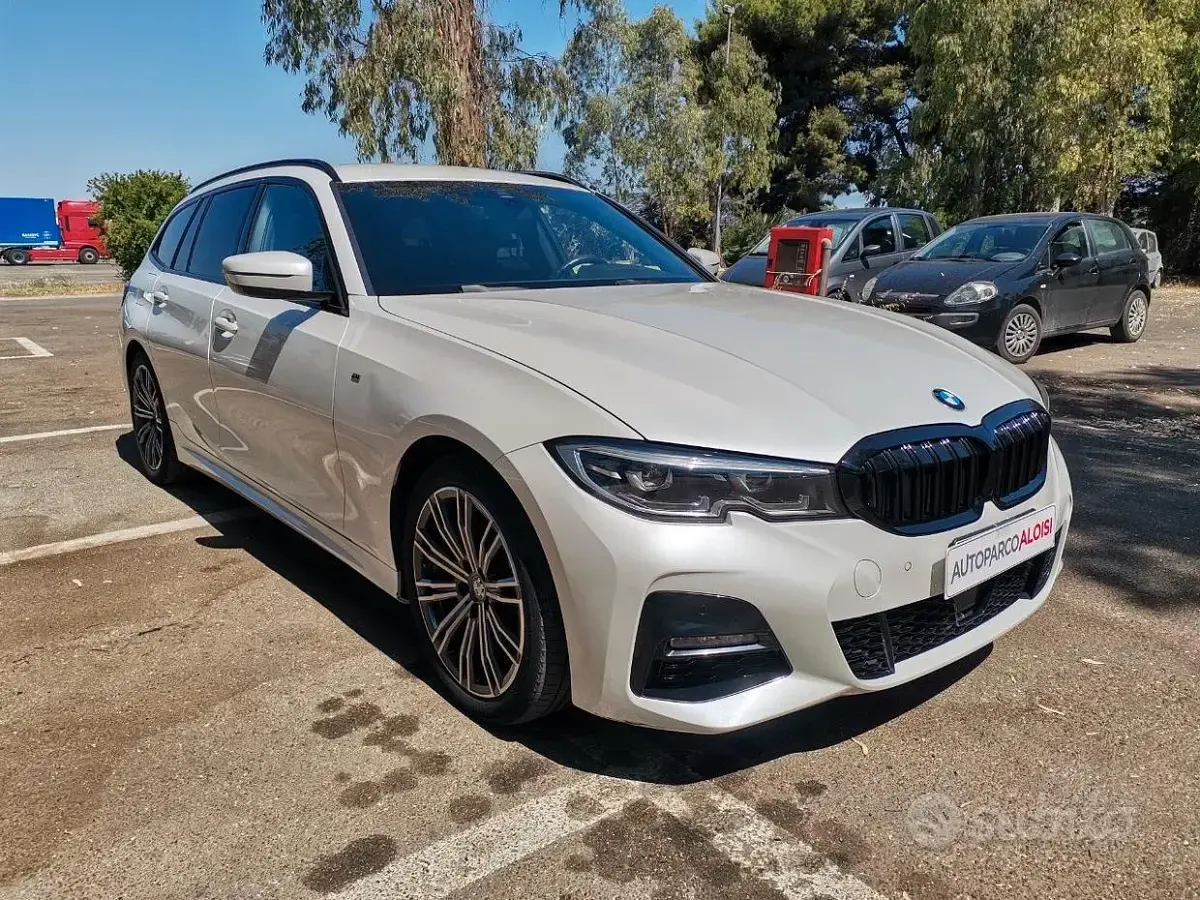 Usata BMW 320 M Sport 190 CV (139 kW) 2021 Bianco Station wagon