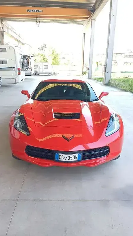 Usata Corvette C7 466 CV (342 kW) 2016 Rosso Cabrio