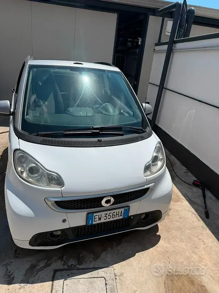 Usata Smart ForTwo Cabrio Passion 71 CV (52 kW) 2014 Bianco Cabrio