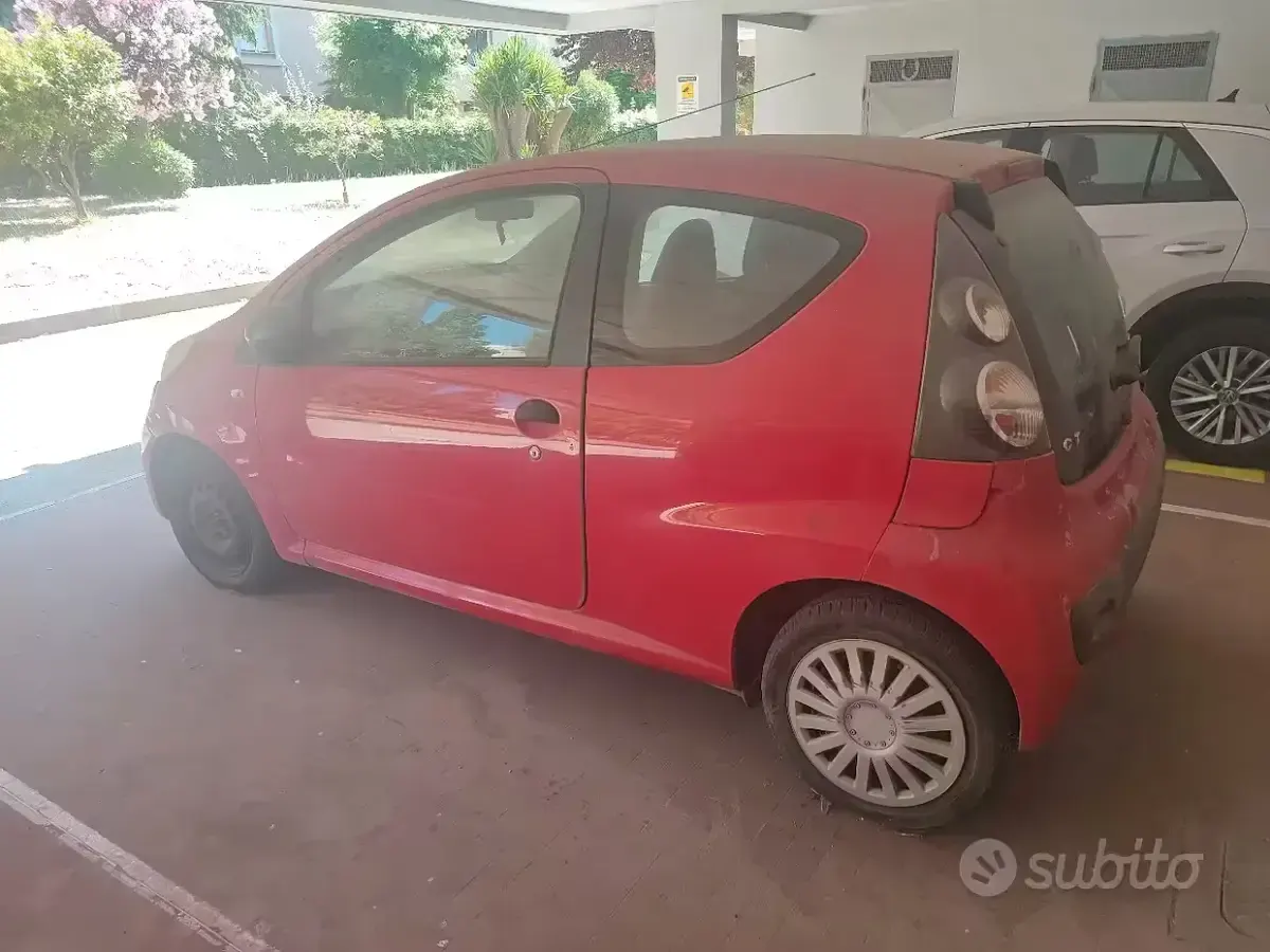 Usata Citroën C1 68 CV (50 kW) 2007 Rosso Utilitaria