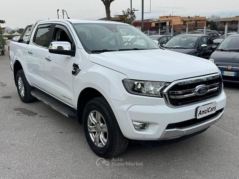 Begagnad Ford Ranger Limited 170 HK (125 kW) 2021 Vit Pickup
