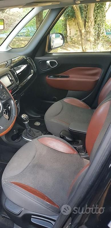 Usata Fiat 500L 120 CV (88 kW) 2014 Nero Monovolume