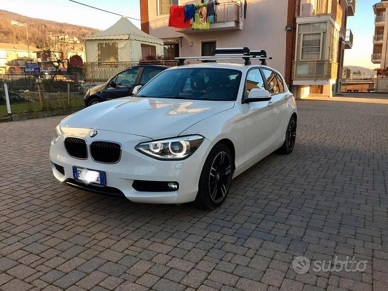 Usata BMW 2000 116 CV (85 kW) 2014 Bianco Berlina