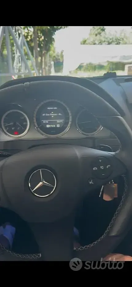 Usata Mercedes C220 AMG 204 CV (150 kW) 2010 Nero Berlina