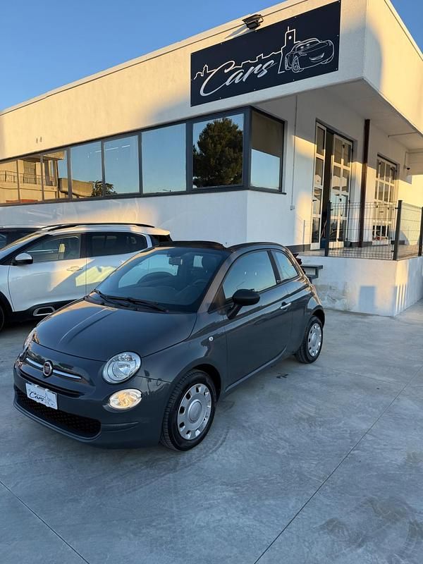 Usata Fiat 500C Club 69 CV (50 kW) 2022 Blu Cabrio