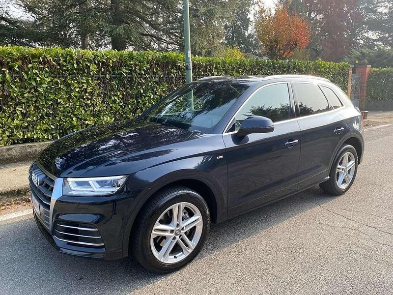 Blu/azzurro Usata 2020 Audi Q5 S-line plus SUV | 30.900 € (Super prezzo) - Immagine 1/4