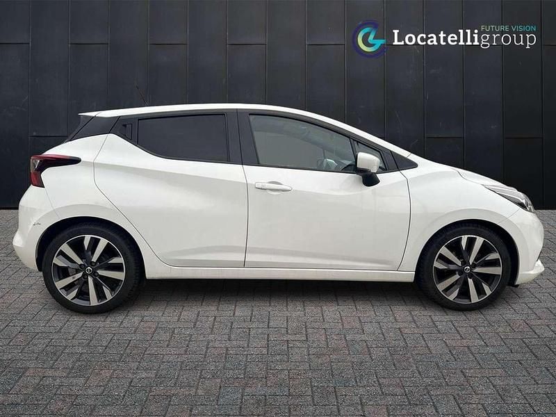Usata Nissan Micra Tekna 90 CV (66 kW) 2017 Bianco Utilitaria
