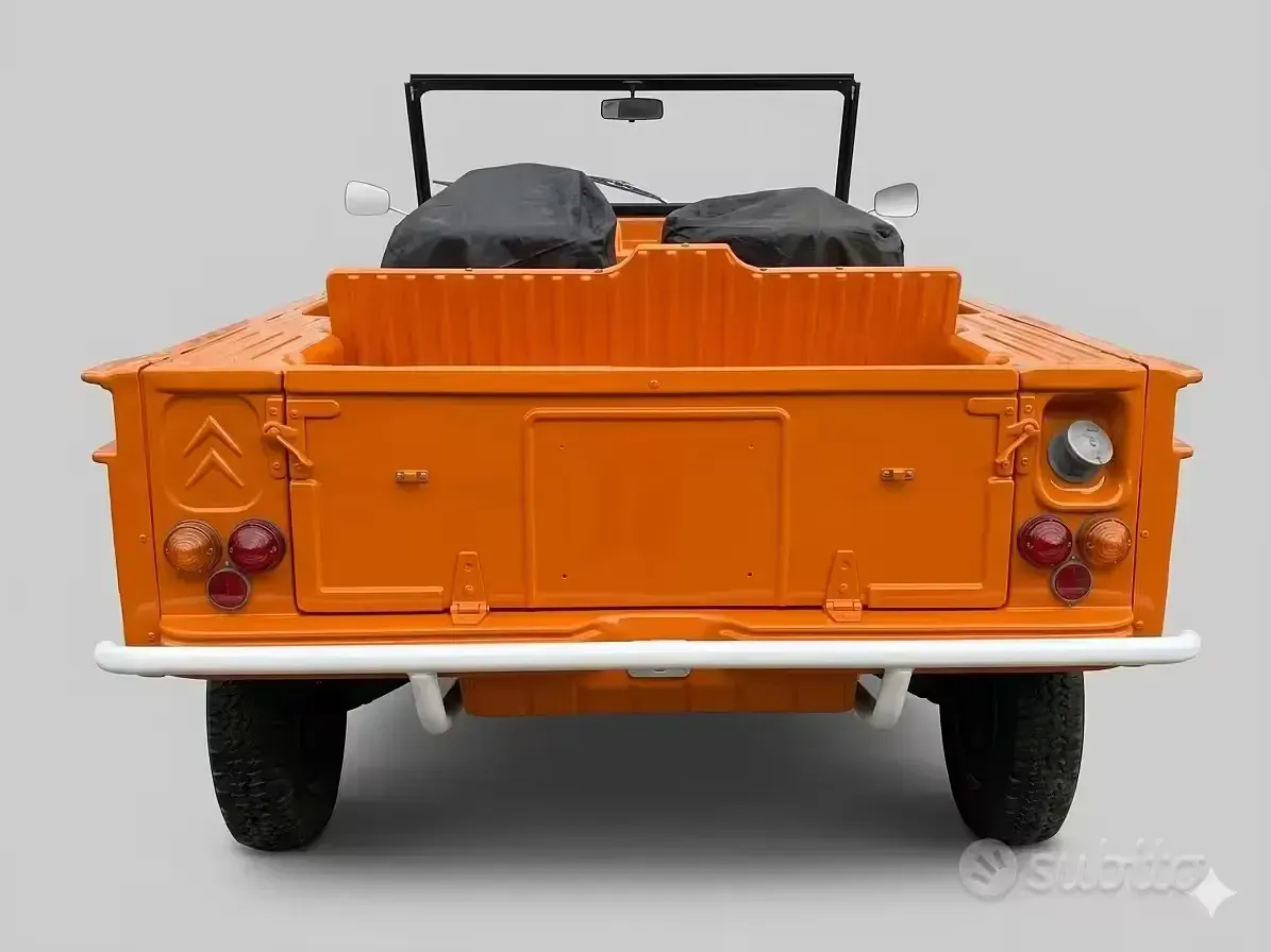 Usata Citroën Méhari 1970 Arancione Cabrio