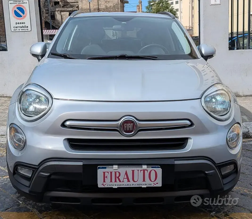 Usata Fiat 500X Cross 95 CV (69 kW) 2016 Grigio SUV