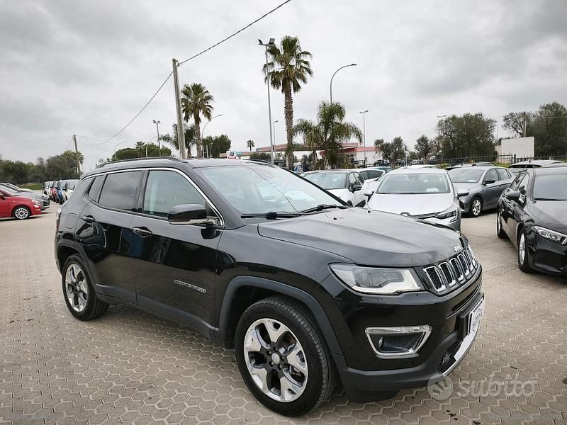 Usata Jeep Compass Limited 120 CV (88 kW) 2018 Nero SUV