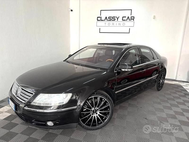 Usata VW Phaeton 450 CV (330 kW) 2006 Nero Berlina