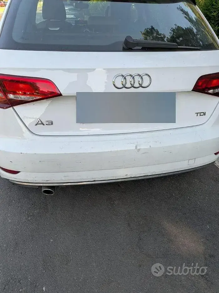 Usata Audi A3 116 CV (85 kW) 2017 Bianco Berlina
