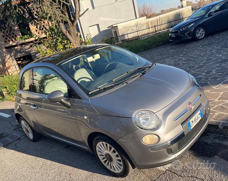 Usata Fiat 500 Lounge 69 CV (50 kW) 2012 Grigio Coupé