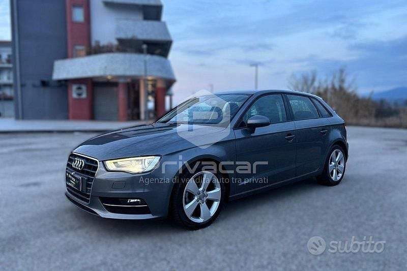 Usata Audi A3 Sportback Ambition 2016 Grigio Utilitaria