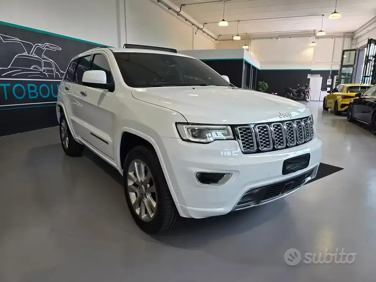 Usata Jeep Grand Cherokee Overland 250 CV (183 kW) 2019 Bianco SUV