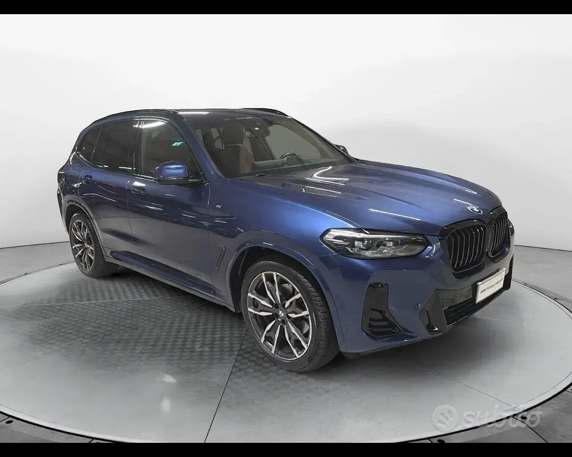 Usata BMW X3 M Sport 190 CV (139 kW) 2022 Blu SUV
