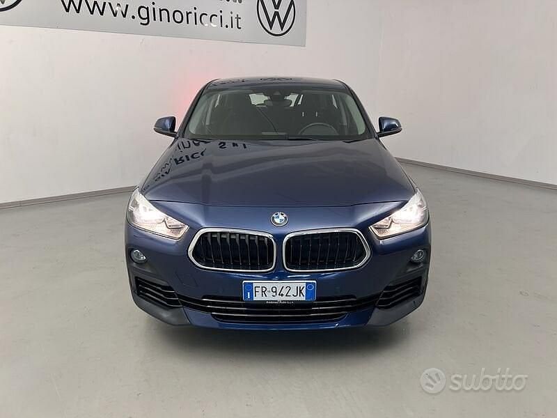 Usata BMW X2 Advantage 150 CV (110 kW) 2018 Blu SUV
