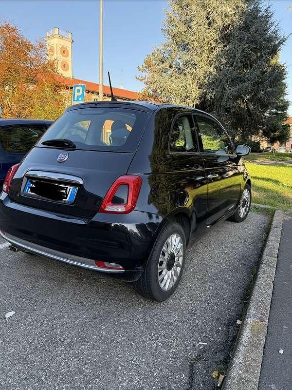 Usata Fiat 500 Lounge 69 CV (50 kW) 2018 Nero Utilitaria