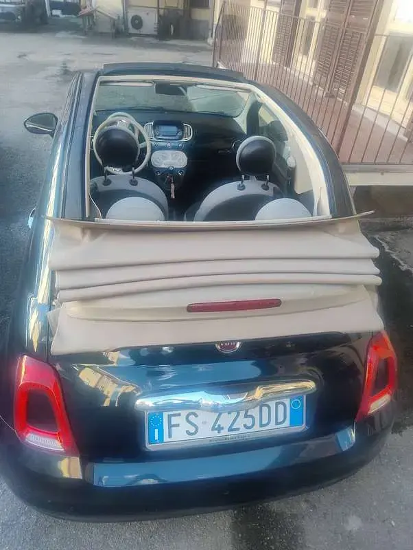 Usata Fiat 500 Pop 69 CV (50 kW) 2018 Blu/azzurro Utilitaria
