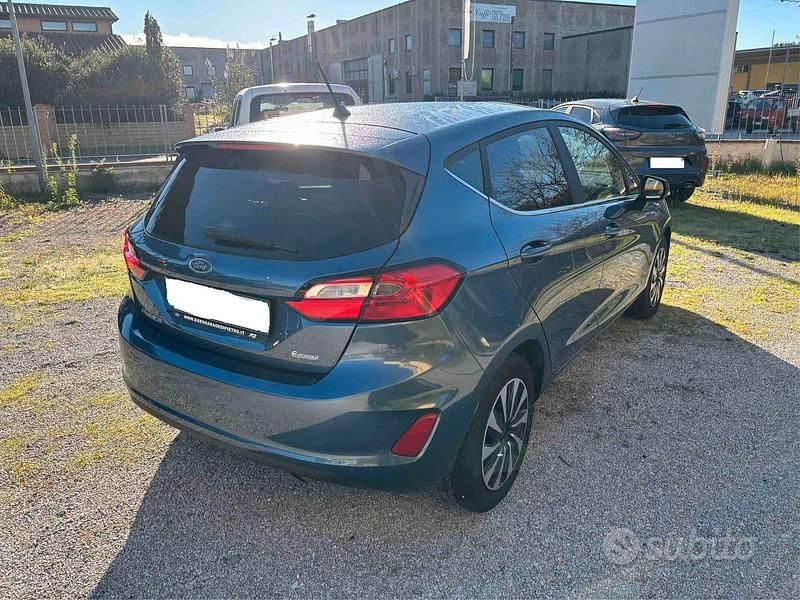 Usata Ford Fiesta Titanium 75 CV (55 kW) 2023 Blu Berlina