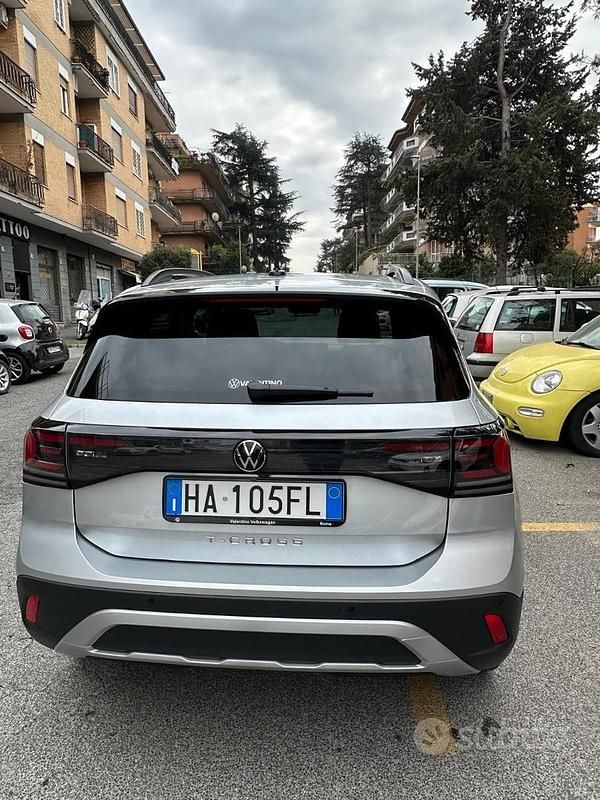 Nuova VW T-Cross Edition 116 CV (85 kW) 2025 Argento SUV
