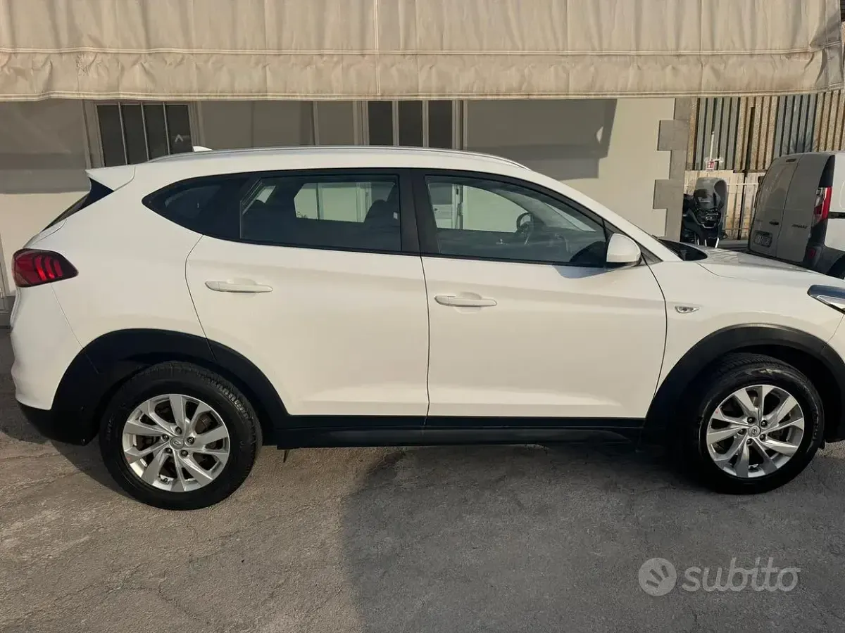Usata Hyundai Tucson 116 CV (85 kW) 2018 Bianco SUV