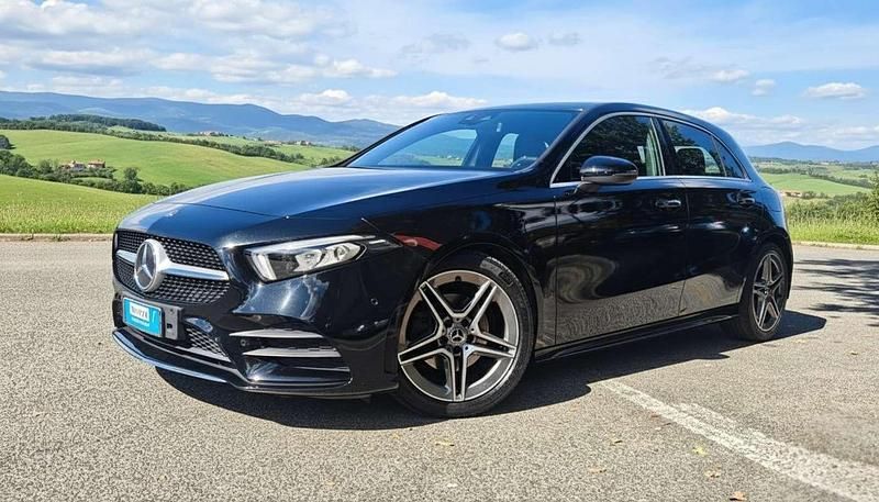 Usata Mercedes A180 Premium 116 CV (85 kW) 2021 Nero Berlina