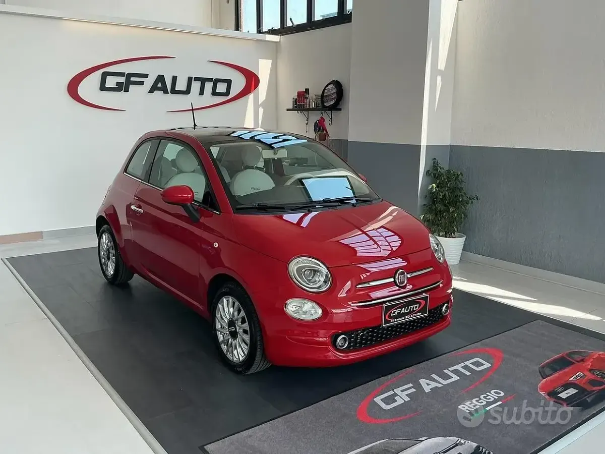 Usata Fiat 500 Pop 95 CV (69 kW) 2019 Rosso Berlina