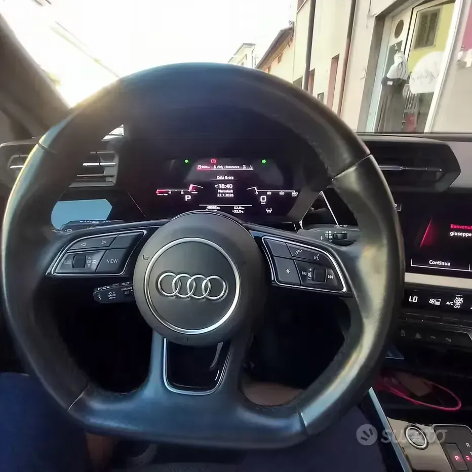 Usata Audi A3 116 CV (85 kW) 2023 Nero Berlina