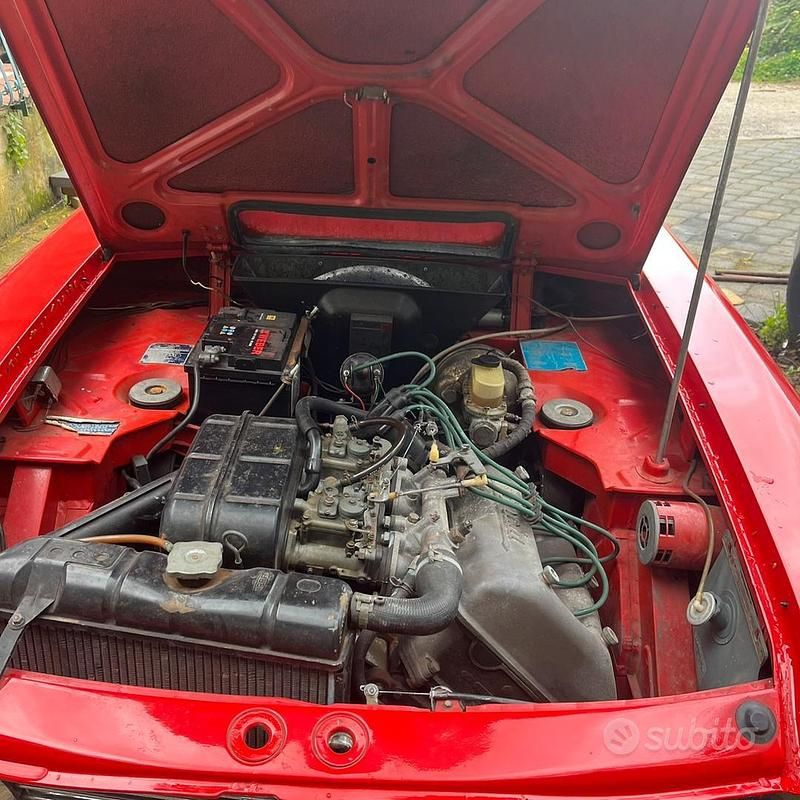Usata Lancia Fulvia 1970 Rosso Coupé