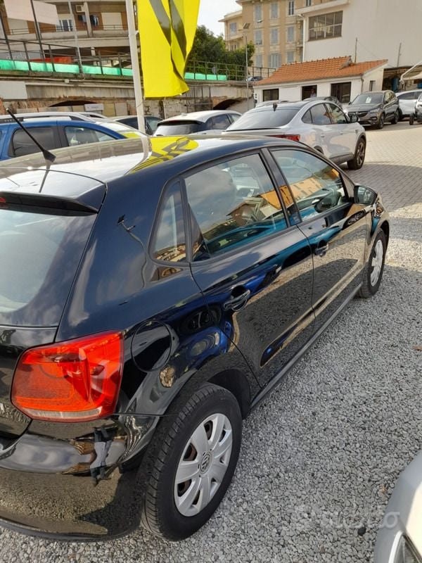 Usata VW Polo 90 CV (66 kW) 2014 Nero Utilitaria