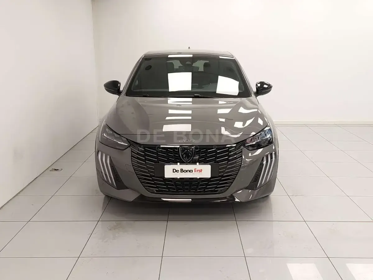 Nuova Peugeot e-208 GT 114 kW (156 CV) 2025 Grigio selenium Utilitaria