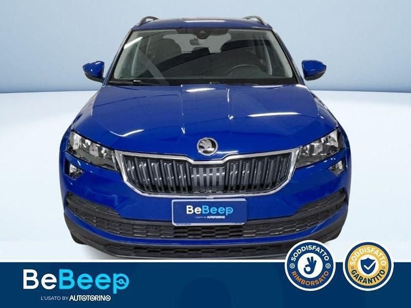 Usata Skoda Karoq Ambition 115 CV (84 kW) 2020 Blu metallizzato SUV