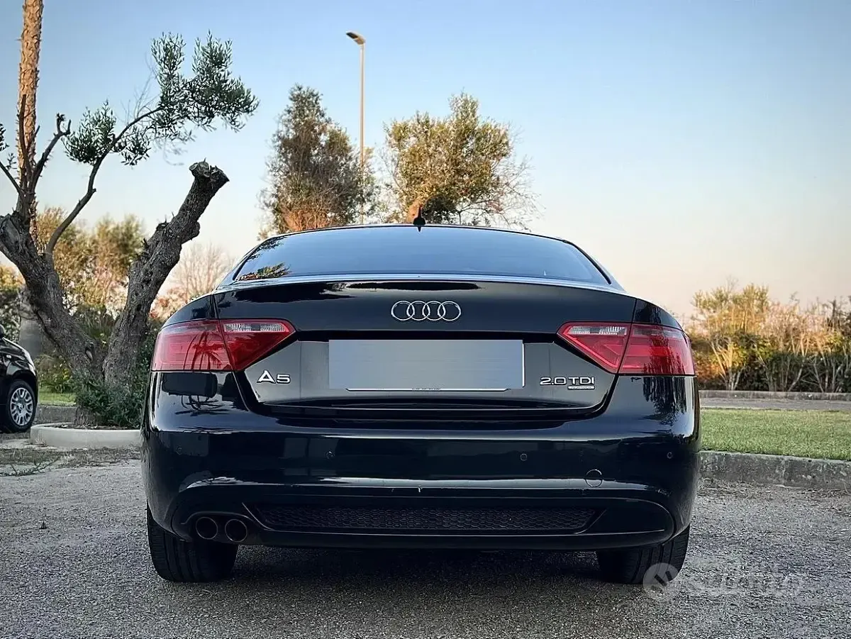 Usata Audi A5 Business 170 CV (125 kW) 2009 Nero Coupé