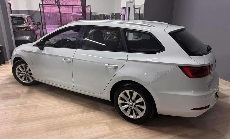 Usata Seat Leon ST FR 116 CV (85 kW) 2018 Bianco Station wagon