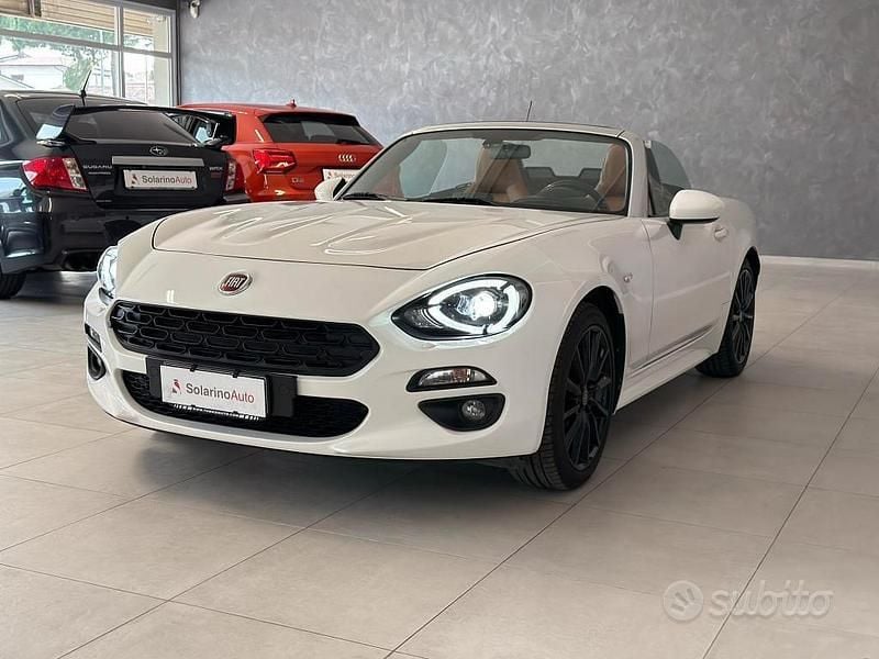 Usata Fiat 124 Spider Lusso 140 CV (102 kW) 2018 Bianco Cabrio