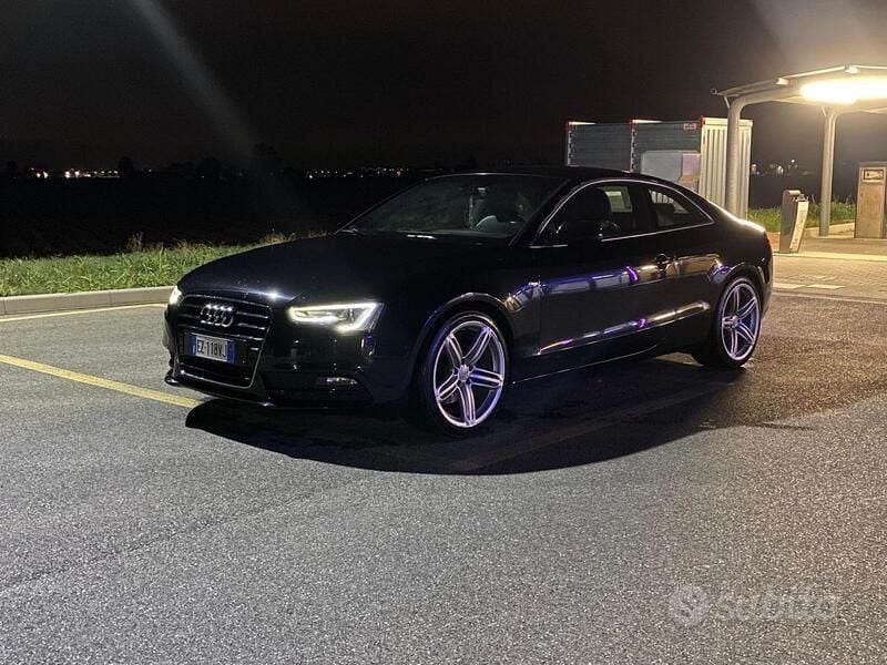 Usata Audi A5 S-Line 2012 Nero Coupé
